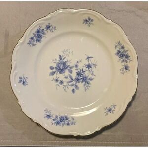 Vintage Bavaria Germany RHAPSODY IN BLUE Plate 7 3/4"